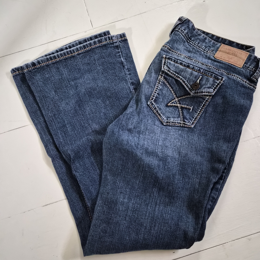 Amethyst Jeans Women's Dark Blue Bootcut Jeans